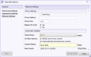 Proxy Configuration